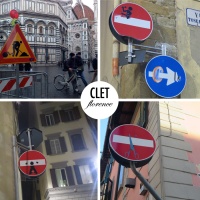Florence Street Artist: Clet 